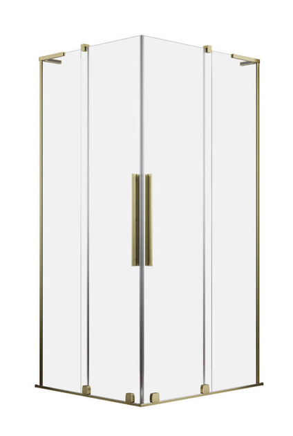 Kabina złoto szczotkowane Radaway Furo SL Brushed Gold KDD 120x80