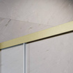 Kabina złoto szczotkowane Radaway Idea Brushed Gold KDD 70x120