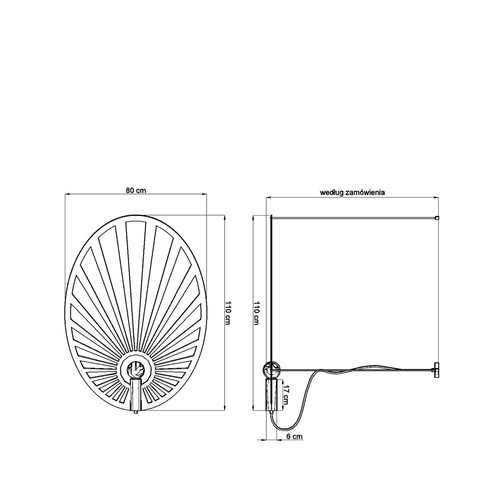 Lampa wisząca LEHDET biała