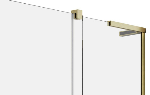 Kabina złoto szczotkowane Radaway Furo SL Brushed Gold KDD 120x80