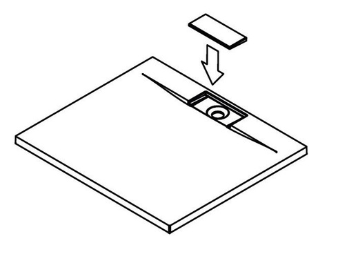 Brodziki z konglomeratu Radaway Giaros C 100x100 kwadratowy M3GRC1010