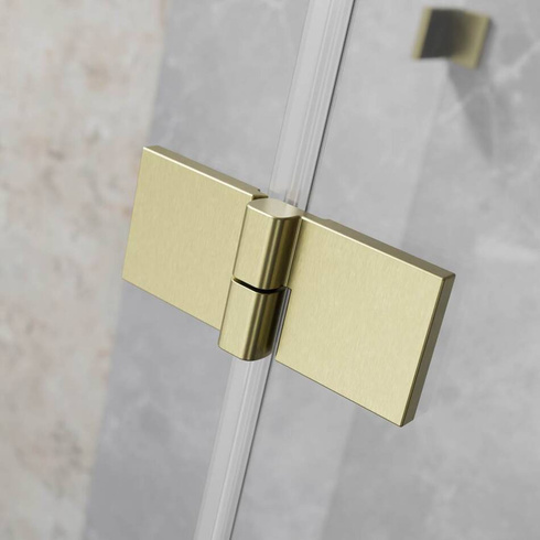 Kabina półokrągła 100x80 Radaway Essenza Pro Brushed Gold PDD