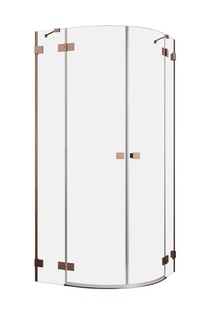 Kabina półokrągła 100x100 Radaway Essenza Pro Brushed Copper PDD