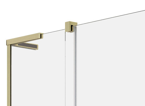 Kabina złoto szczotkowane Radaway Furo SL Brushed Gold KDD 120x80