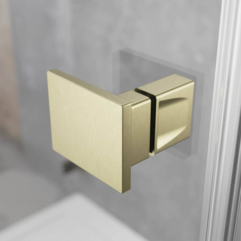 Kabina półokrągła 100x100 Radaway Essenza Pro Brushed Gold PDD