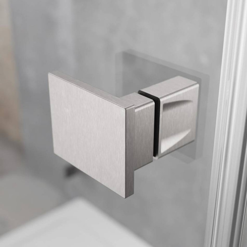 Drzwi prysznicowe 120 Radaway Essenza Pro Brushed Nickel DWJ prawa