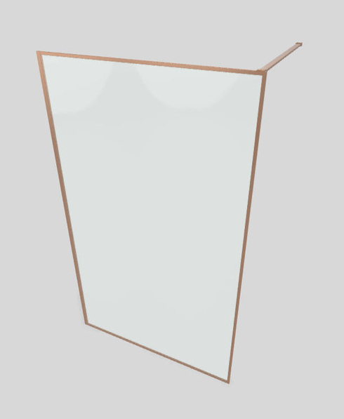 Kabina walk-in miedź 55 Radaway Modo F Brushed Copper II