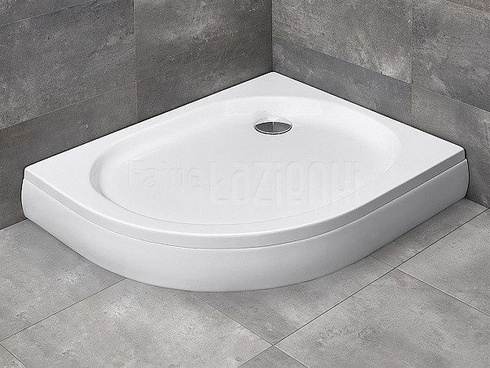 Brodzik półokrągły Radaway Patmos E 120x90 Prawy 4P91217-03R