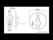 Bateria wannowo-prysznicowa Kohlman Maxima QW210M