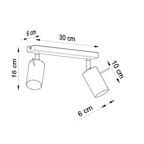 Plafon RING 2 chrom