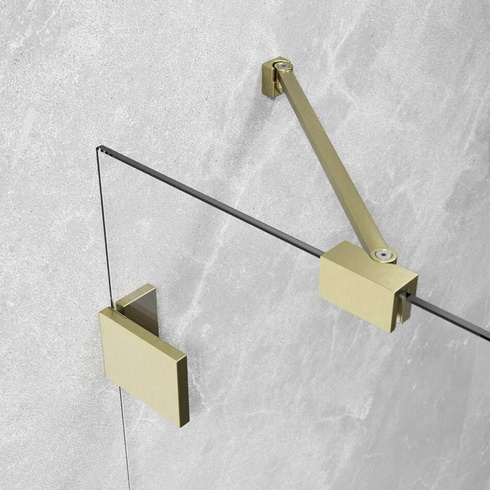 Kabina półokrągła 100x80 Radaway Essenza Pro Brushed Gold PDD