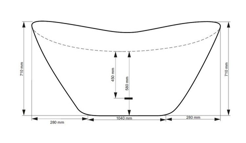 Wanna wolnostojąca Besco Viya 160 #WMD-160-V