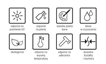 Umywalka nablatowa Marmorin Modico 80   P_U_058_02_0800