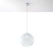 Lampa wisząca BALL transparentny