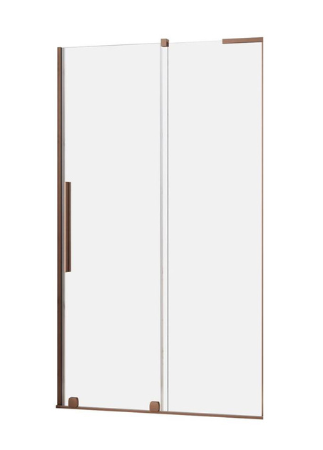 Drzwi prysznicowe 100 miedź Radaway Furo SL Brushed Copper DWJ prawe