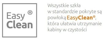 Biała kabina prysznicowa walk-in 90 Radaway Modo New White II