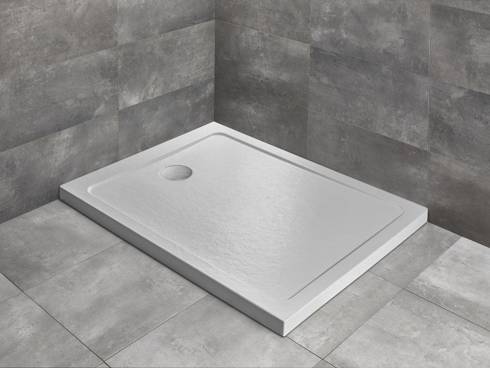 Brodzik 90x70 Radaway Doros F Stone biały akrylowy SDRF9070-01-04S