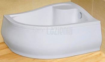 Brodzik półokrągły Radaway Korfu E 120x90 Prawy 4E91240-03R