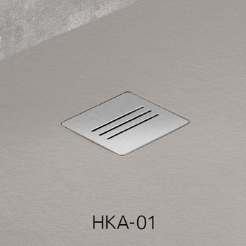 Brodzik prostokątny Radaway Kyntos F 210x100 konglomerat HKF210100-74 cemento