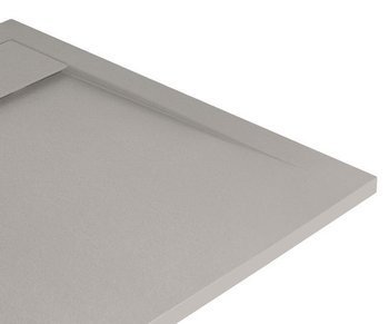 Brodzik z konglomeratu Cemento Teos F 110x90 Radaway HTF11090-74