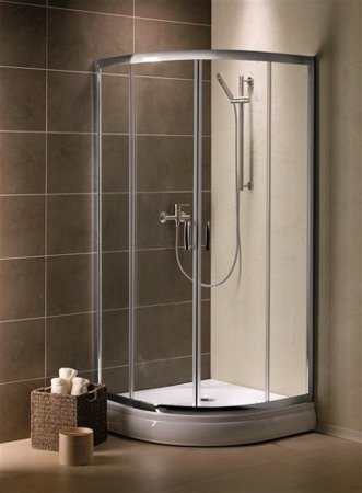 Kabina półokrągła Radaway Premium Plus A 1900 Grafitowe 80x80 30413-01-05N