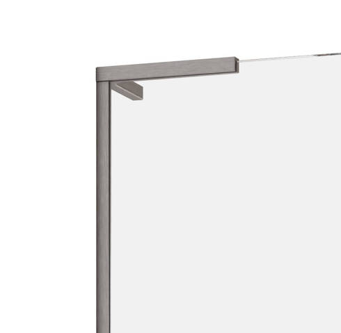 Kabina walk-in 60 nikiel Radaway Modo SL Brushed Nickel II lewa