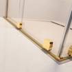 Radaway Furo Gold DWD 180 Złote drzwi 10108488-09-01, 10111442-01-01