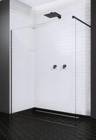 Szyba prysznicowa 145 czarna walk-in Radaway Modo Black II